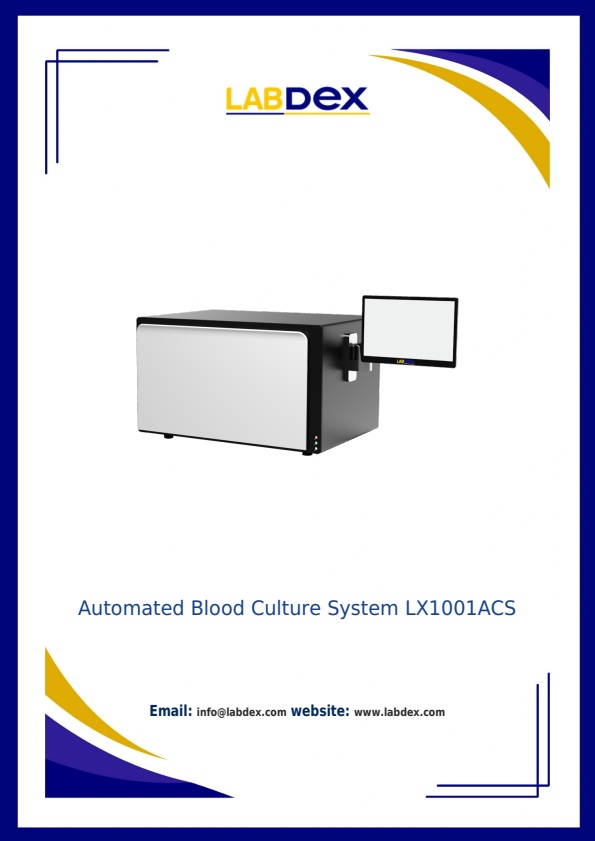 Labdex - Model LX1001ACS - Automated Blood Culture System - Brochure