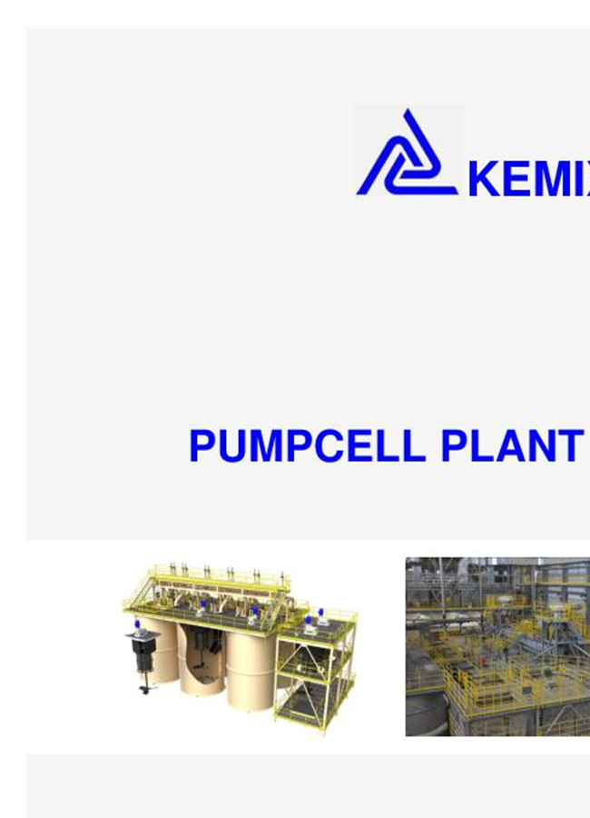 Kemix Rack Kemix - Pumpcell Plants Brochure
