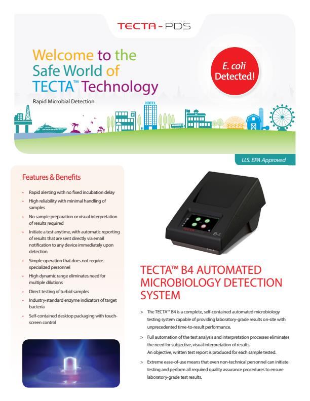 TECTA-B4 - Safe World of TECTA Technology - Datasheet