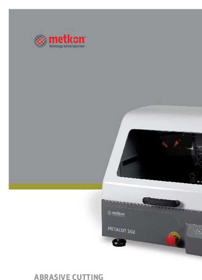 Metcut - Model 302 - Abrasive Cutting Machine Brochure