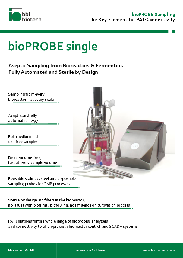 BBI Biotech - Model bioPROBE quad - Automated Sampling Bioreactors ...